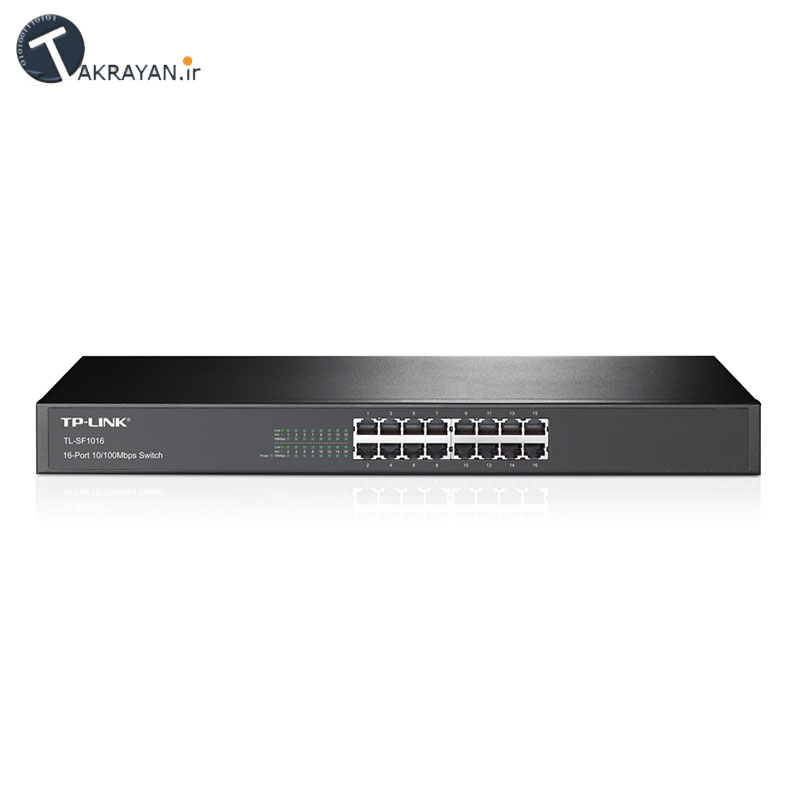 TP-LINK TL-SF1016 16-Port 10/100Mbps Rackmount Switch